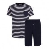 Jockey Cotton Nautical Stripe Short Pyjama