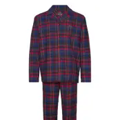 Jockey Pyjama 1/1 Flannel Blå