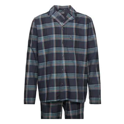 Pyjama 1/1 Woven Pyjamas Multi/mönstrad Jockey