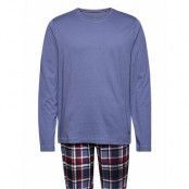 Pyjama Knit Pyjamas Blå Jockey