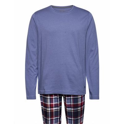 Jockey Pyjama 1/1 Knit Blå