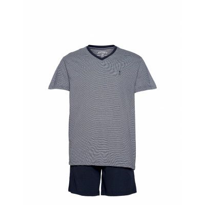 Pyjama Short Knit Pyjamas Blue Jockey