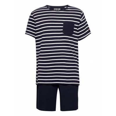 Pyjama 1/2 Knit Pyjamas Multi/mönstrad Jockey