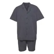 Pyjama 1/2 Woven Pyjamas Blå Jockey