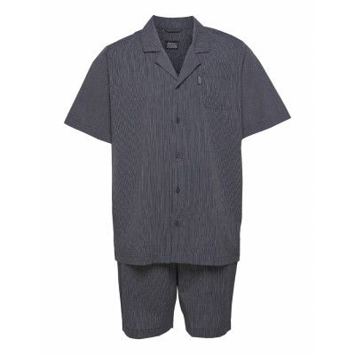 Pyjama 1/2 Woven Pyjamas Blå Jockey