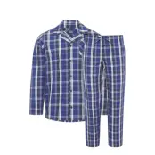 Jockey Pyjama Woven Blå