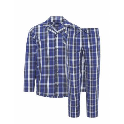 Jockey Pyjama 1/1 Woven Blå