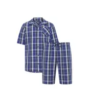 Jockey Pyjama Woven Blå