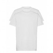 T-Shirt 2-P Tops T-shirts Short-sleeved White Jockey