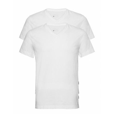 V-Shirt 2-P T-shirts Short-sleeved Vit Jockey