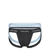Jock Strap 2Pk Kalsonger Y-front Briefs Svart Calvin Klein