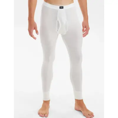 JBS Jbs Long Johns With Fly Wool. - Cream - L