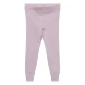 Lindex Longjohns Merino Wool Solid - Pink - 134/140