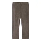 name it Nbmwang Wool Needle Longjohn Solid Noos - Brown - 68