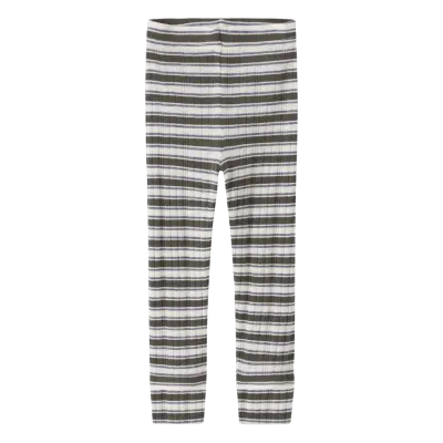 name it Nmmwang Wool Needle Longjohn - White - 104