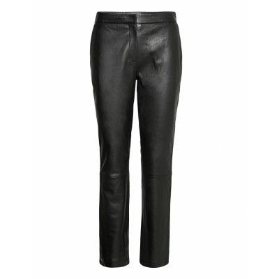 2nd Avon Leather Leggings/Byxor Svart 2NDDAY