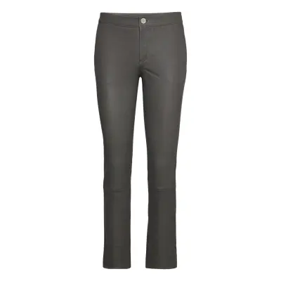 2nd Leya Leather Leggings/Byxor Svart 2NDDAY