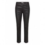 2Nd Leya - Stretch Leather Bottoms Trousers Leather Leggings-Byxor Svart 2NDDAY