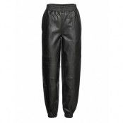 2nd Patti - Refined Leather Trousers Leather Leggings/Byxor Svart 2NDDAY
