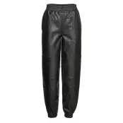 2Nd Patti - Refined Leather Trousers Leather Leggings/Byxor Svart 2NDDAY
