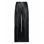2Nd Pax - Leather Appeal Bottoms Trousers Leather Leggings-Byxor Black 2NDDAY
