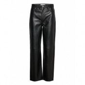 2Nd Raven - Leather Appeal Trousers Leather Leggings/Byxor Svart 2NDDAY