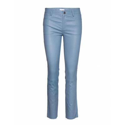 2nd Ruby Leather Leggings/Byxor Blå 2NDDAY