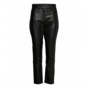 2Nd Sage - Classic Leather Trousers Leather Leggings/Byxor Svart 2NDDAY