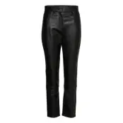 2Nd Sage - Classic Leather Trousers Leather Leggings/Byxor Svart 2NDDAY
