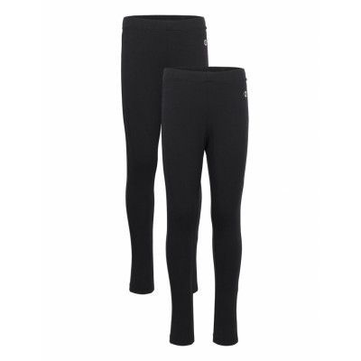 2Pack Pants Leggings Svart Champion