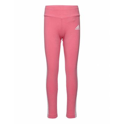 3-Stripes Cotton Tights Leggings Rosa Adidas Performance