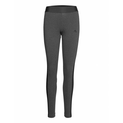 Essentials 3-Stripes Leggings Bottoms Leggings Black Adidas Sportswear