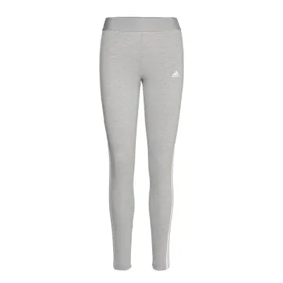Essentials 3-Stripes Leggings Bottoms Leggings Grey Adidas Sportswear