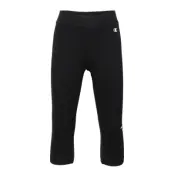 3/4 Leggings Leggings Svart Champion