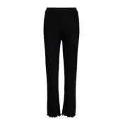 5X5 Solid Lonnie Leggings Fav Bottoms Trousers Joggers Svart Mads Nørgaard