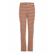5X5 Stripe Lonnie Leggings Bottoms Trousers Flared Multi/patterned Mads Nørgaard