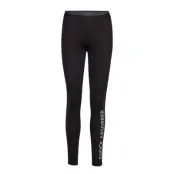 Active Branded Legging Running/training Tights Svart Shock Absorber