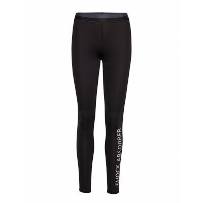 Active Branded Legging Running/training Tights Svart Shock Absorber