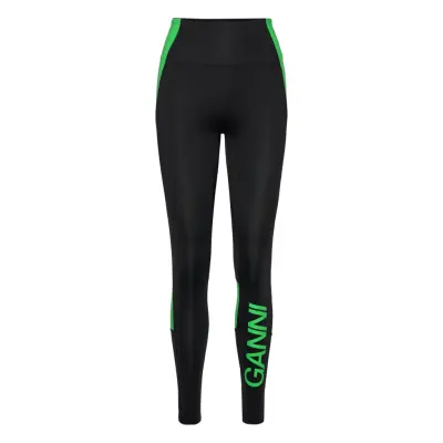 Active Jersey Core Sport Leggings Svart Ganni