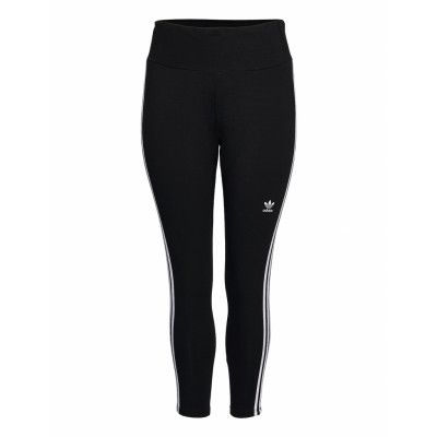 Adicolor Classics 3-Stripes High Waist Tights W Leggings Svart Adidas Originals