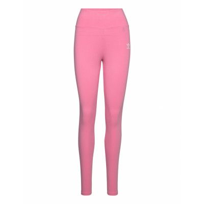 Adicolor Essentials Leggings Leggings Rosa *Villkorat Erbjudande Adidas Originals
