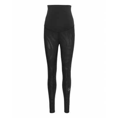 Asmc M Tight Sport Running-training Tights Svart Adidas By Stella McCartney