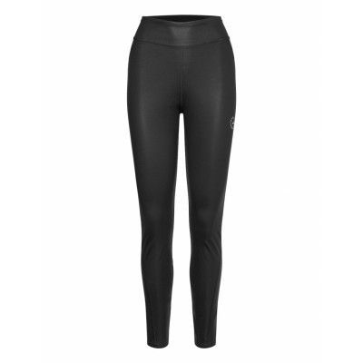 Adidas By Stella Mccartney Shiny Training Leggings *Villkorat Erbjudande Running/training Tights Svart Adidas By Stella McCartney