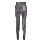 Adidas Optime Full Length Leggings Print Sport Women Sport Clothing Sport Tights Sport Training Tights Purple Adidas Performance