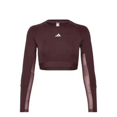adidas Performance Hyglm Cro Ls - Burgundy - XS
