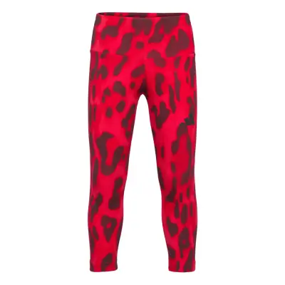 Adidas Sportswear Jg Fi Aop 7/8Le Röd