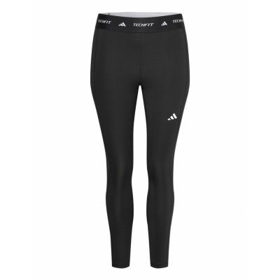 Adidas Performance Adidas Techfit Stash Pocket Full Length Leggings Svart