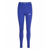 Adidas Performance Adidas Techfit Stash Pocket Full Length Leggings Blå