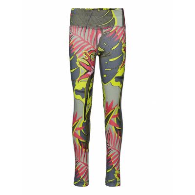 Aeroready Allover Print Tights Running/training Tights Multi/mönstrad Adidas Performance