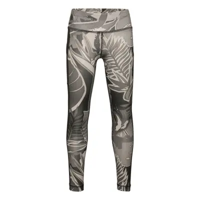 Aeroready Allover Print Tights Running/training Tights Multi/mönstrad Adidas Performance